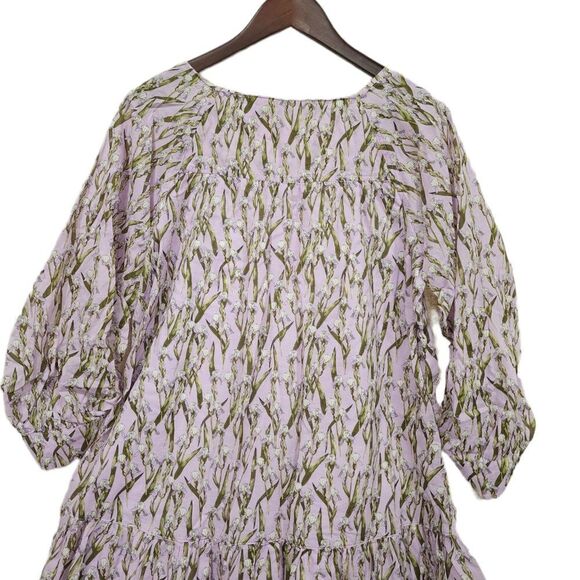 Happy Nature X Iris Print Boho Dress - Picture 12 of 13